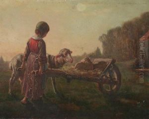 The Pet Lamb by Henry Bacon