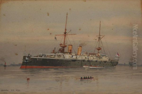 Hms Galatea; Hms Iron Duke - view 1