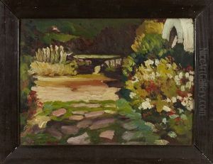 Table De Pierre Dans Le Jardin