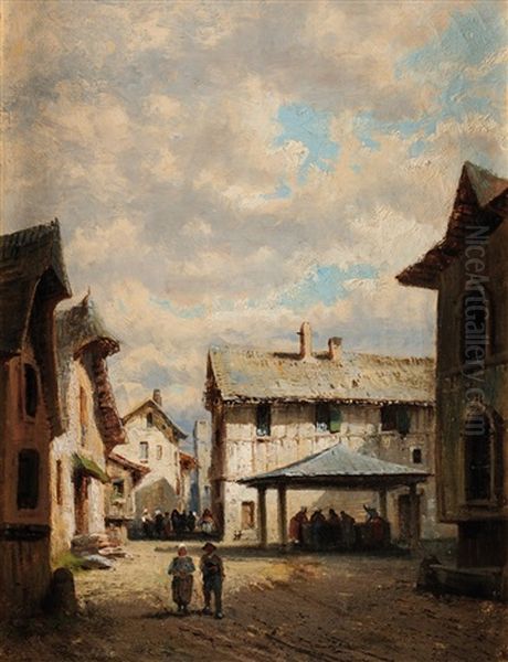 Scenes De Village (2 Works) - view 1