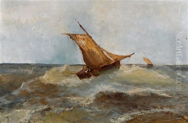 Deux Voiliers En Mer - view 1