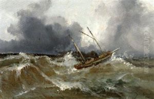 Bateau Sur Mer Agitee Bateau Sur Mer Agitee
