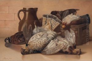 Still Life In American Feather Game by Irving Lewis Bacon