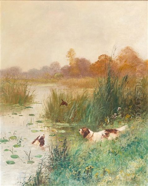 Gun Dogs Hunting Duck - view 1