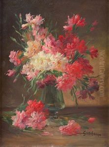 Bouquet De Fleurs by Emile Godchaux