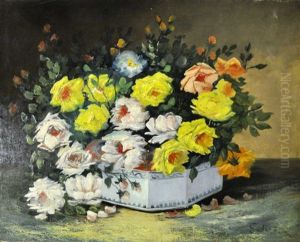 Bouquet De Fleurs by Emile Godchaux