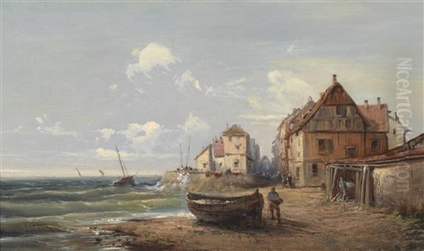 Strandmotiv Aus Der Normandie - view 1