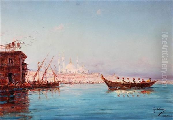 Barques Sur Le Bosphore - view 1