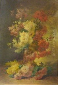 Vase De Chrysanthemes