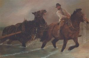 Horse In The Surf