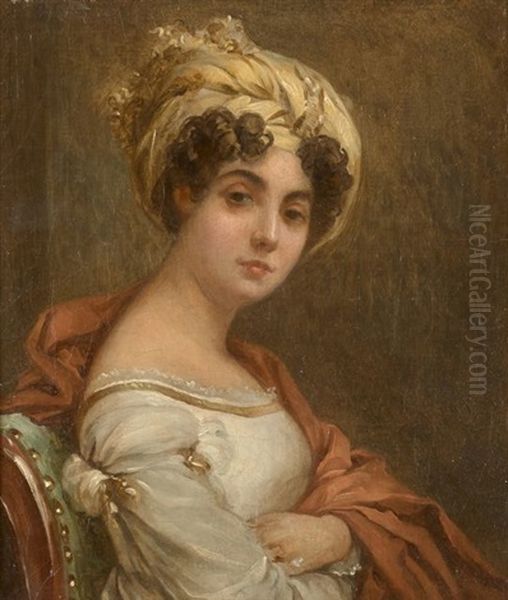 Portrait De Femme Au Turban Jaune - view 1