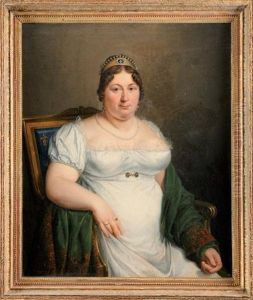 Portrait De Marie-josephine De Savoie by Marie Elenore Godefroy