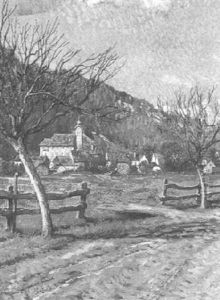 Fruhling Auf Dem Lande by Carl Goedel