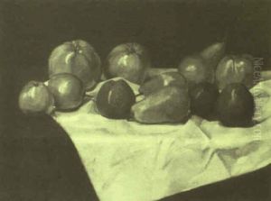 Stilleben Mit Apfeln Und Birnen