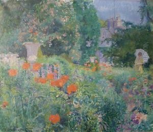 Jeune Femme A L'ombrelle