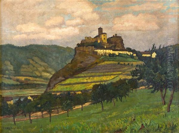 Krajina S Hradem - view 1