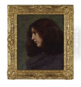Sitting For Her Portrait by John William Godward