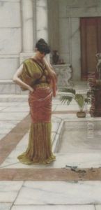 The Broken Vase by John William Godward