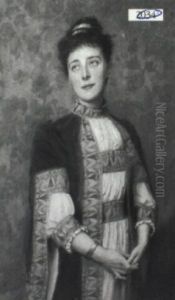 Portrait Of Princess Alexandria In Classical Robes