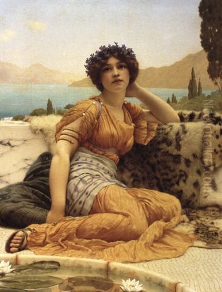 With Violet Wreths And Robes Of Saffron Hue - view 1