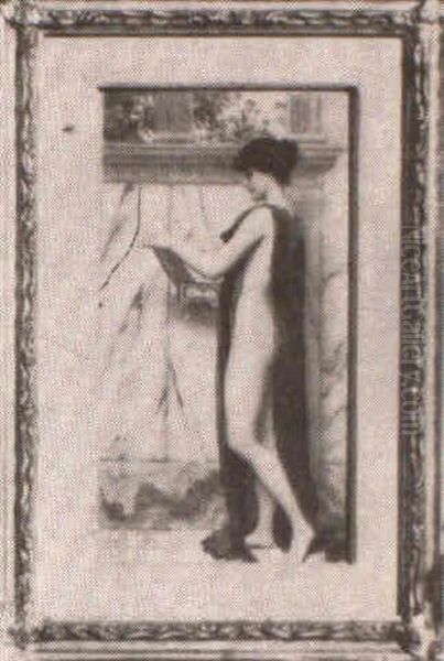 Draped Nude - view 1