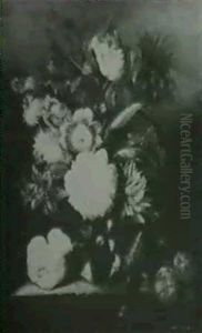 Blomsterstilleben by Carl Goebel