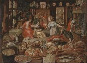 Christ In The House Of Martha And Mary