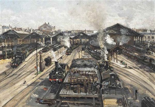 Gare Saint-lazare, Paris - view 1