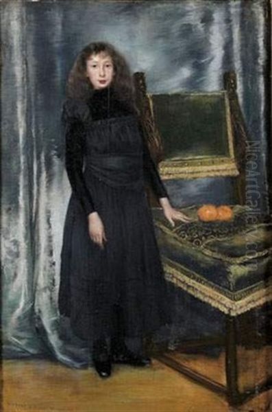 Jeune Fille Aux Oranges - view 1