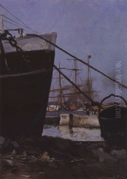 Scene De Port - view 1