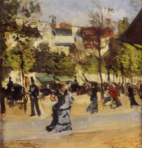 Elegantes Sur Les Boulevards
