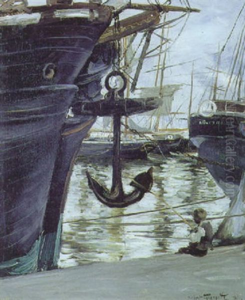 Anvers: Le Jeune Pecheur - view 1
