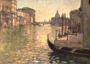 Venise, Le Grand Canal, Vue Sur La Salute