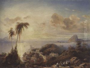 The Bay Of Rio De Janeiro, Looking From Santa Teresa Over The Gloria, The Sugar Loaf Beyond