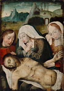 Lamentacion Sobre Cristo by Hugo Van Der Goes