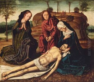 Beweinung Christi by Hugo Van Der Goes