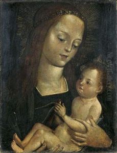 Vierge A L'enfant by Hugo Van Der Goes