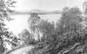 Loch Rannoch by Sigismund Christian Hubert Goetze