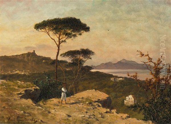 Blick Auf Die Bucht Von Neapel (pair) - view 1