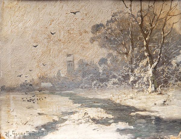 Winter Landscapes (pair) - view 1