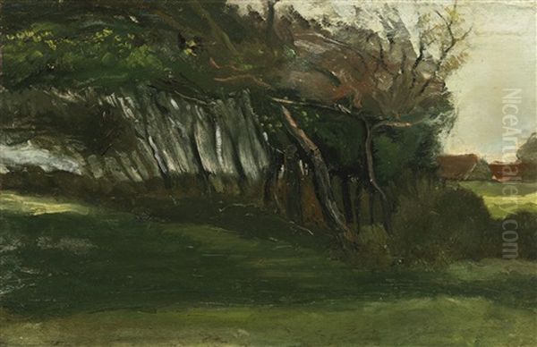 Landscape With Windswept Trees - view 1