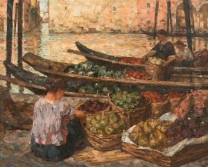 Fruit And Vegetables Market In Venice by Felix Gogo