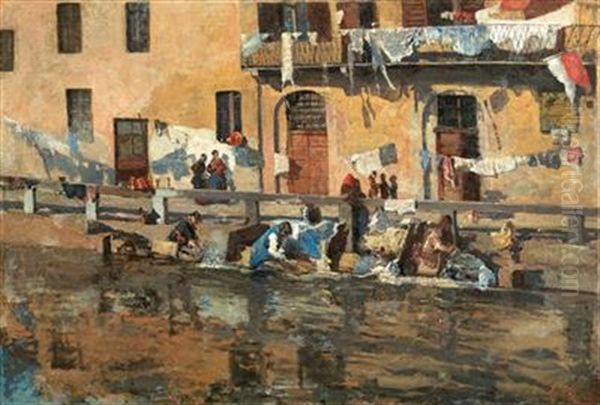 The Washerwomen - view 1