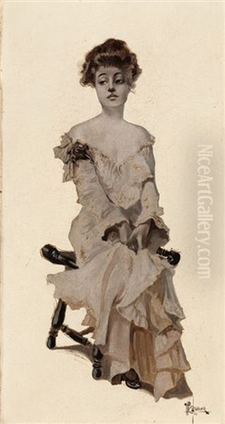 Seated Girl - view 1