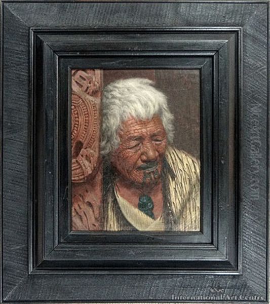 The Weariness Of The Aged - Kapi Kapi An Arawa Chieftainess Aged 102 Years - view 1