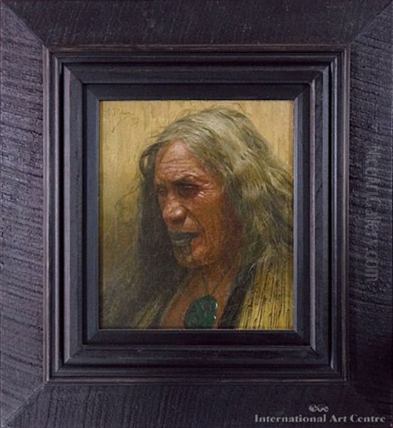 Hera Puna, Nga - Ti Whanaunga - As Rembrandt Would Have Painted The Maori - view 1
