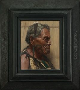 A Sturdy Stubborn Chief Pokai, A Warrior Chieftain Of The Ngati Maru Tribe