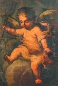 Putto Con Freccia by Giovanni Raffaelo Badaracco