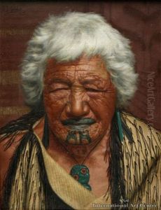 A Centenarian, Kapi Kapi, An Arawa Chieftainess, Aged 102 Years