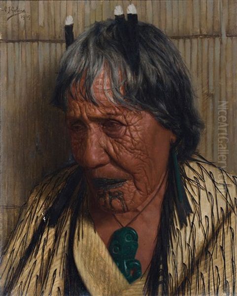 Te Aitu Te Irikau, An Arawa Chieftainess - view 1